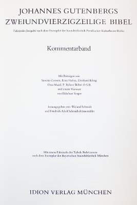 Bild Nr.30: 143-1142 Gutenberg-Bibel.: (Faksimile)