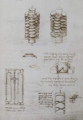 Bild Nr.1: 143-1146 Leonardo da Vinci.: (Faksimile)