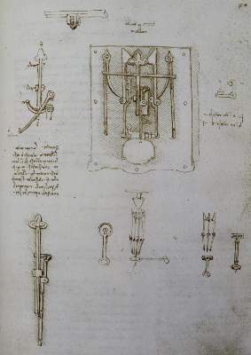 Bild Nr.2: 143-1146 Leonardo da Vinci.: (Faksimile)