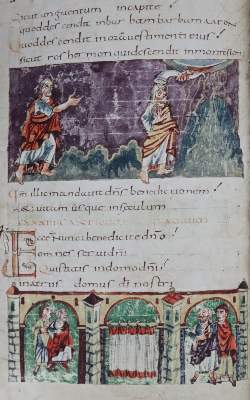 Bild Nr.2: 143-1156 Stuttgarter Bilderpsalter, Der.: (Faksimile)
