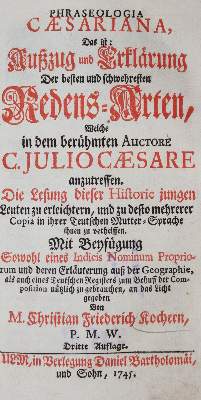 Bild Nr.1: 143-1178 Kocher,C.F.: (Lexika - Wörterbücher - Sprachwissenschaften)