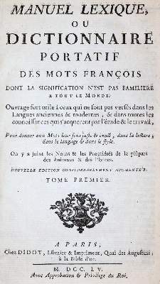 Bild Nr.1: 143-1187 (Prevost d'Exiles,A.F.).: (Lexika - Wörterbücher - Sprachwissenschaften)