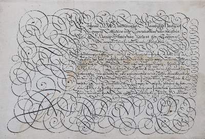 Bild Nr.2: 143-1207 Velde,J.van den.: (Typographie und Kalligraphie)