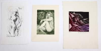 Bild Nr.1: 143-1219 Exliblris.: (Erotika - Galantes)