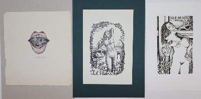 Bild Nr.3: 143-1219 Exliblris.: (Erotika - Galantes)