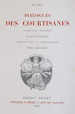 Bild Nr.4: 143-1221 Lukian von Samosata.: (Erotika - Galantes)
