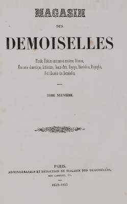 Bild Nr.1: 143-1237 Conseiller des Dames, Le,: (Mode und Trachten)