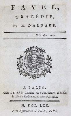 Bild Nr.1: 143-1299 Arnaud,(F.T.M.de Baculard).: (Literatur und illustrierte Bücher bis 19.Jahrhundert)