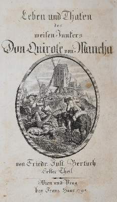Bild Nr.1: 143-1317 (Cervantes Saavedra,M.de).: (Literatur und illustrierte Bücher bis 19.Jahrhundert)