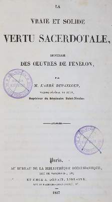 Bild Nr.1: 143-1356 Dupanloup,(F.).: (Fenelon)