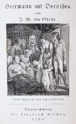 Bild Nr.1: 143-1374 Goethe,J.W.v.: (Literatur und illustrierte Bücher bis 19.Jahrhundert)
