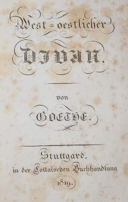 Bild Nr.1: 143-1385 Goethe,(J.W.v.).: (Literatur und illustrierte Bücher bis 19.Jahrhundert)