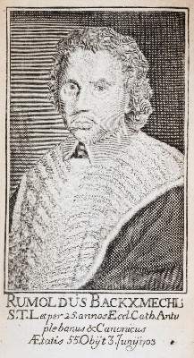 Bild Nr.2: 143-14 Backx,R.: (Alte Drucke, Handschriften und Theologie)