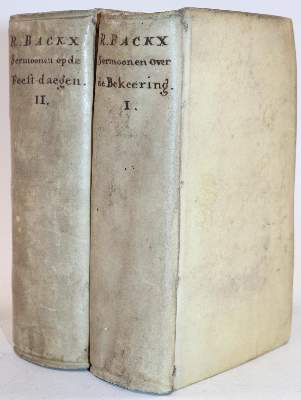 Bild Nr.3: 143-14 Backx,R.: (Alte Drucke, Handschriften und Theologie)