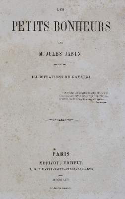 Bild Nr.5: 143-1400 Janin, J.: (Literatur und illustrierte Bücher bis 19.Jahrhundert)