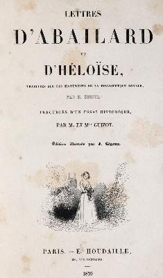 Bild Nr.1: 143-1415 Lettres d'Abailard et d'Heloise,: (Literatur und illustrierte Bücher bis 19.Jahrhundert)