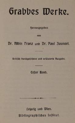 Bild Nr.5: 143-1428 Meyers Klassiker-Ausgaben.: (Literatur und illustrierte Bücher bis 19.Jahrhundert)