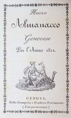 Bild Nr.1: 143-1431 Nuovo Almanacco Genovese: (Mond)