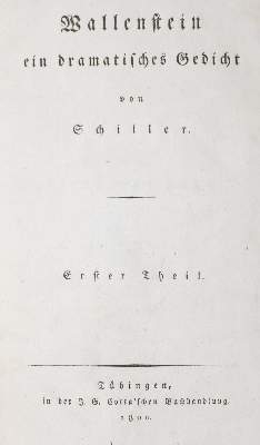 Bild Nr.2: 143-1463 Schiller,F.v.: (Literatur und illustrierte Bücher bis 19.Jahrhundert)