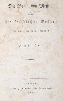 Bild Nr.3: 143-1463 Schiller,F.v.: (Literatur und illustrierte Bücher bis 19.Jahrhundert)