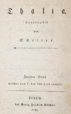 Bild Nr.4: 143-1463 Schiller,F.v.: (Literatur und illustrierte Bücher bis 19.Jahrhundert)