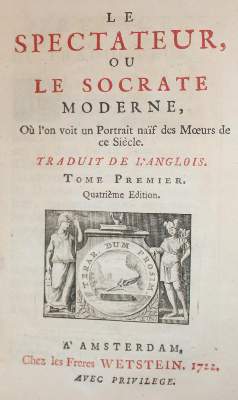 Bild Nr.1: 143-1474 (Steele,R. u. J.Addison).: (Literatur und illustrierte Bücher bis 19.Jahrhundert)