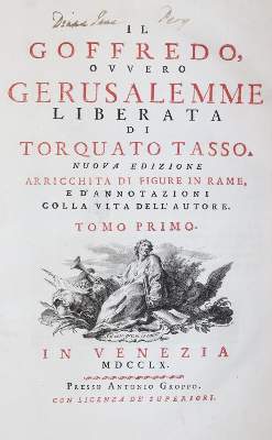 Bild Nr.1: 143-1481 Tasso,T.: (Literatur und illustrierte Bücher bis 19.Jahrhundert)