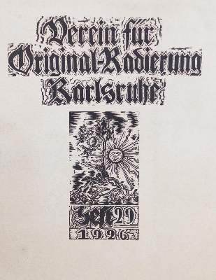 Bild Nr.1: 143-1488 Verein für Originalradierung Karlsruhe.: (Literatur und illustrierte Bücher bis 19.Jahrhundert)