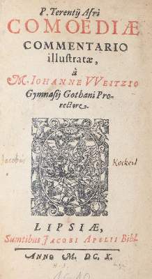 Bild Nr.1: 143-1498 Weitz,J.: (Literatur und illustrierte Bücher bis 19.Jahrhundert)