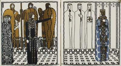 Bild Nr.1: 143-1534 Nibelungen, Die.: (Czeschka)