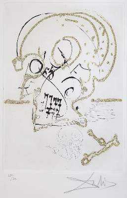 Bild Nr.10: 143-1537 Dali,S.: (Literatur und illustrierte Bücher 20.Jahrhundert - Alte Literatur in modernen Ausgaben)