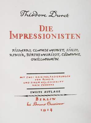 Bild Nr.1: 143-1549 Duret,T.: (Literatur und illustrierte Bücher 20.Jahrhundert - Alte Literatur in modernen Ausgaben)