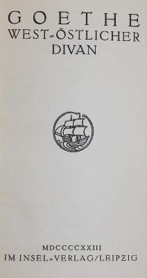 Bild Nr.3: 143-1552 Goethe,J.W.v.: (Einband)
