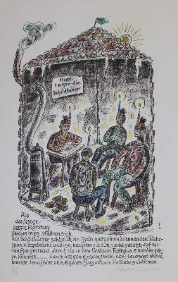 Bild Nr.2: 143-1565 Schildbürger, Die.: (Künstlergraphik)