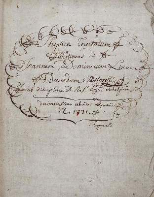 Bild Nr.1: 143-161 Physicae Tractatum: (Handschriften)
