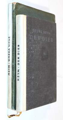 Bild Nr.2: 143-1617 Heym,G.: (Literatur und illustrierte Bücher 20.Jahrhundert - Alte Literatur in modernen Ausgaben)