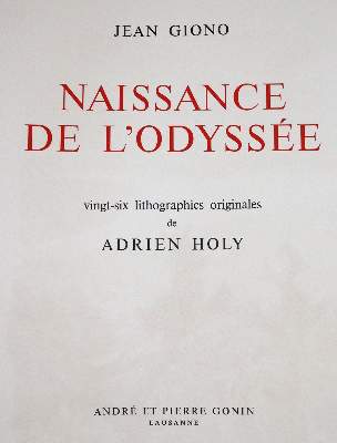 Bild Nr.1: 143-1622 Giono,J.: (Holy)
