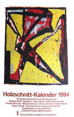 Bild Nr.1: 143-1623 Holzschnitt-Kalender.: (Literatur und illustrierte Bücher 20.Jahrhundert - Alte Literatur in modernen Ausgaben)