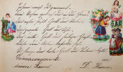 Bild Nr.3: 143-164 Sammlung: (Handschriften, Stammbücher)