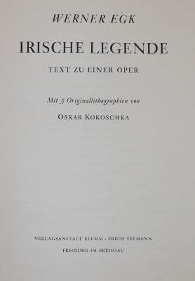 Bild Nr.0: 143-1645 Egk,W.: (Kokoschka)
