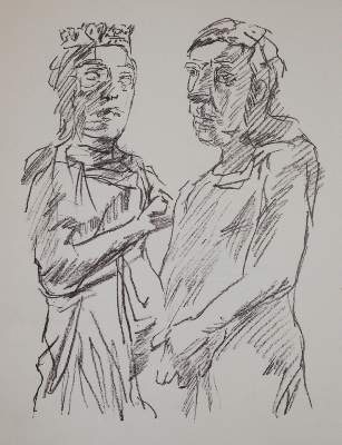 Bild Nr.1: 143-1645 Egk,W.: (Kokoschka)