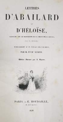 Bild Nr.1: 143-1667 Lettres d'Abailard et d'Heloise,: (Literatur und illustrierte Bücher 20.Jahrhundert - Alte Literatur in modernen Ausgaben)