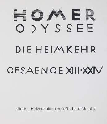 Bild Nr.1: 143-1674 Homer.: (Marcks)