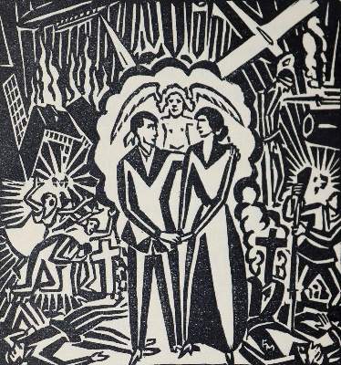 Bild Nr.4: 143-1678 Masereel,F.: (Literatur und illustrierte Bücher 20.Jahrhundert - Alte Literatur in modernen Ausgaben)