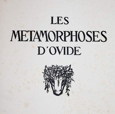 Bild Nr.1: 143-1692 Ovidius,N.P.: (Literatur und illustrierte Bücher 20.Jahrhundert - Alte Literatur in modernen Ausgaben)