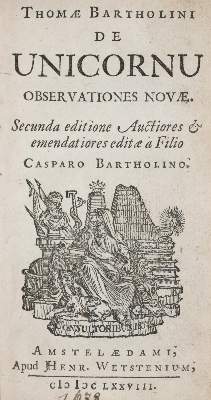 Bild Nr.4: 143-17 Bartholin,T.: (Alte Drucke, Handschriften und Theologie)