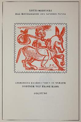 Bild Nr.4: 143-1708 Reiner,I.: (Literatur und illustrierte Bücher 20.Jahrhundert - Alte Literatur in modernen Ausgaben)