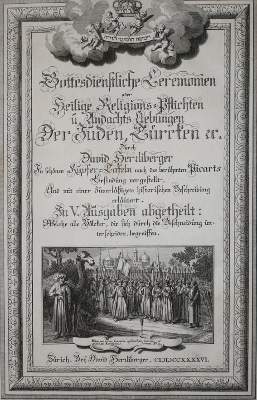 Bild Nr.1: 143-171 Herrliberger,D.: (Alte Drucke, Handschriften und Theologie)