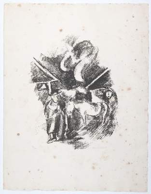 Bild Nr.7: 143-1737 Siebzehn Steinzeichnungen.: (Literatur und illustrierte Bücher 20.Jahrhundert - Alte Literatur in modernen Ausgaben)