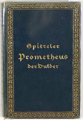 Bild Nr.2: 143-1743 Spitteler,C.: (Literatur und illustrierte Bücher 20.Jahrhundert - Alte Literatur in modernen Ausgaben)